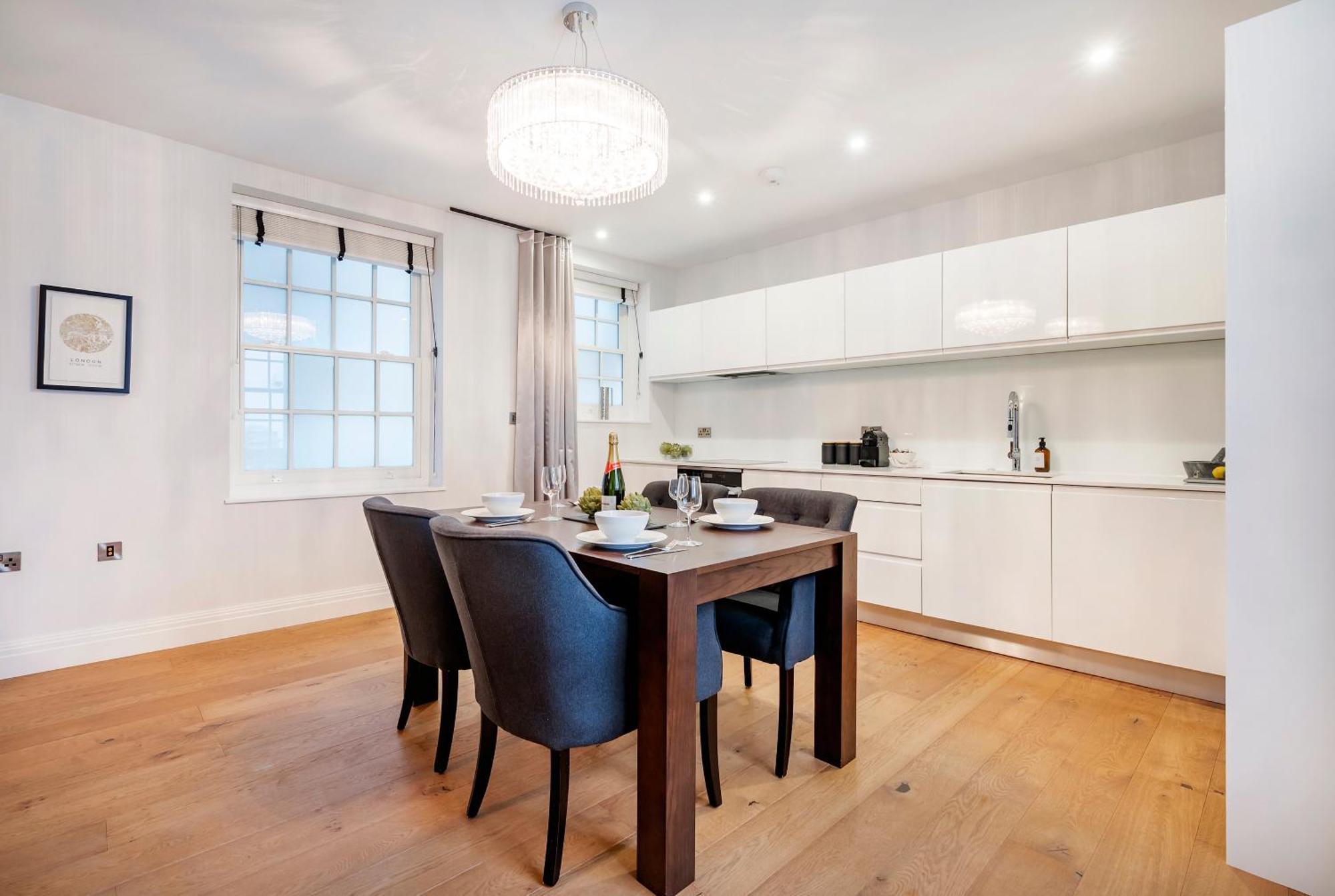 伦敦Aircon 2 Bedr, 3 Beds, 2 Bath Covent Garden, Subway公寓 外观 照片